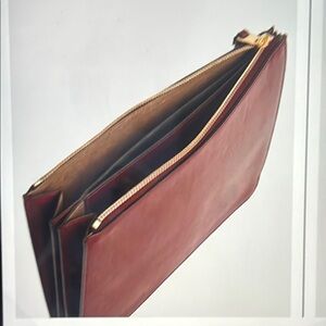 All Saints DENBIGH Wallet Color Burnt Sienna Red